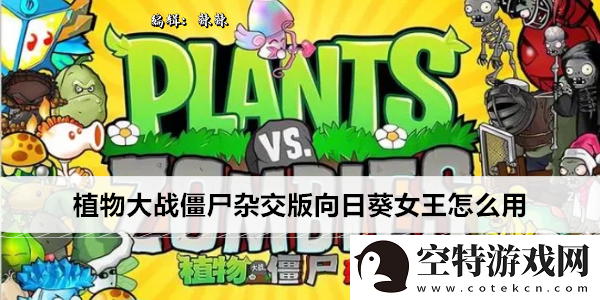 植物大战僵尸杂交版向日葵女王怎么用