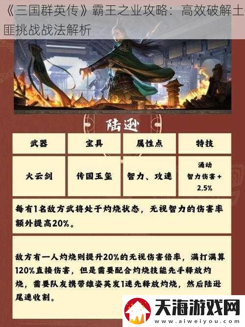 三国群英传霸王之业攻略