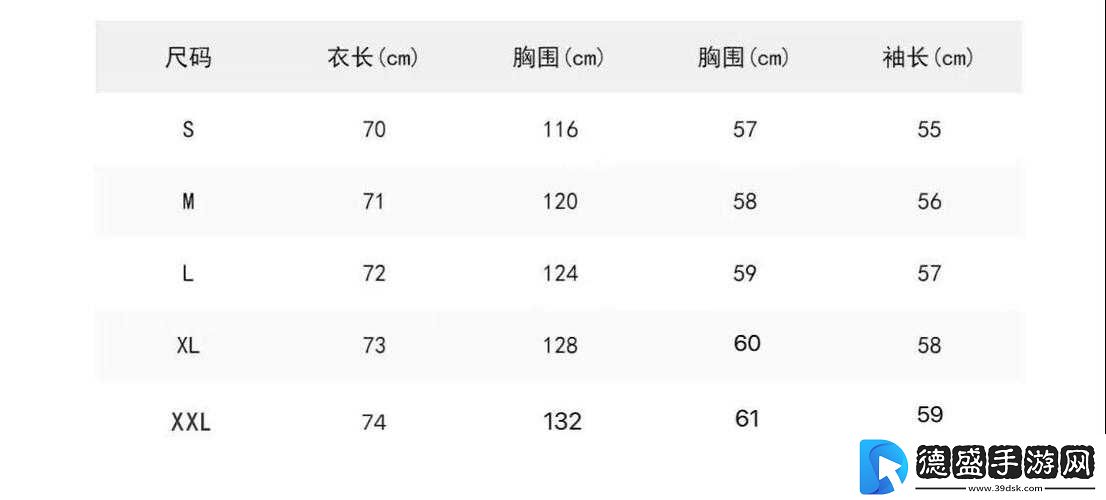 国产尺码和欧洲尺码表