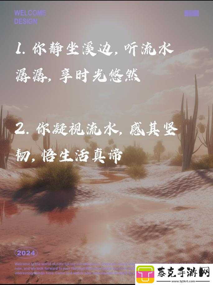 适合一人看流水之书