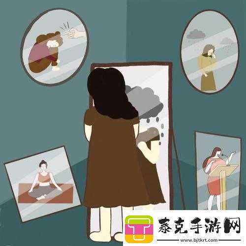 抬头看看你在镜子里的样子：审视自我的模样！