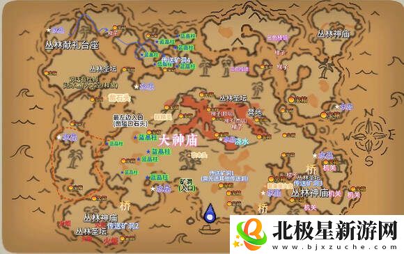 露玛岛地图坐标总汇