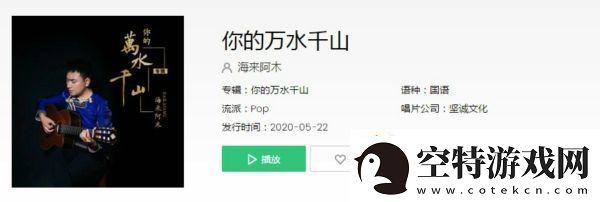 抖音我曾经等过你因为我也相信是什么歌