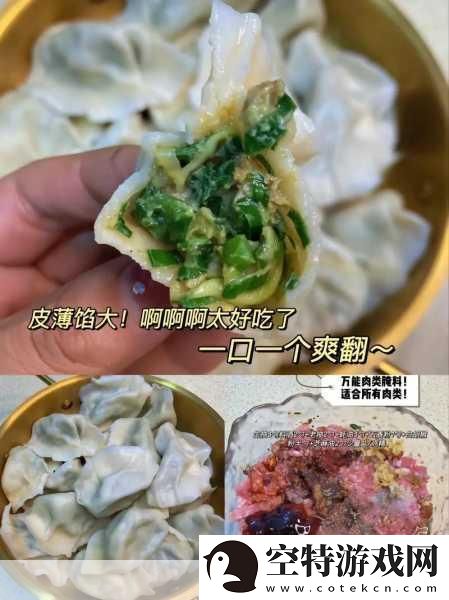 肉上瘾了怎么办肉馅小水饺